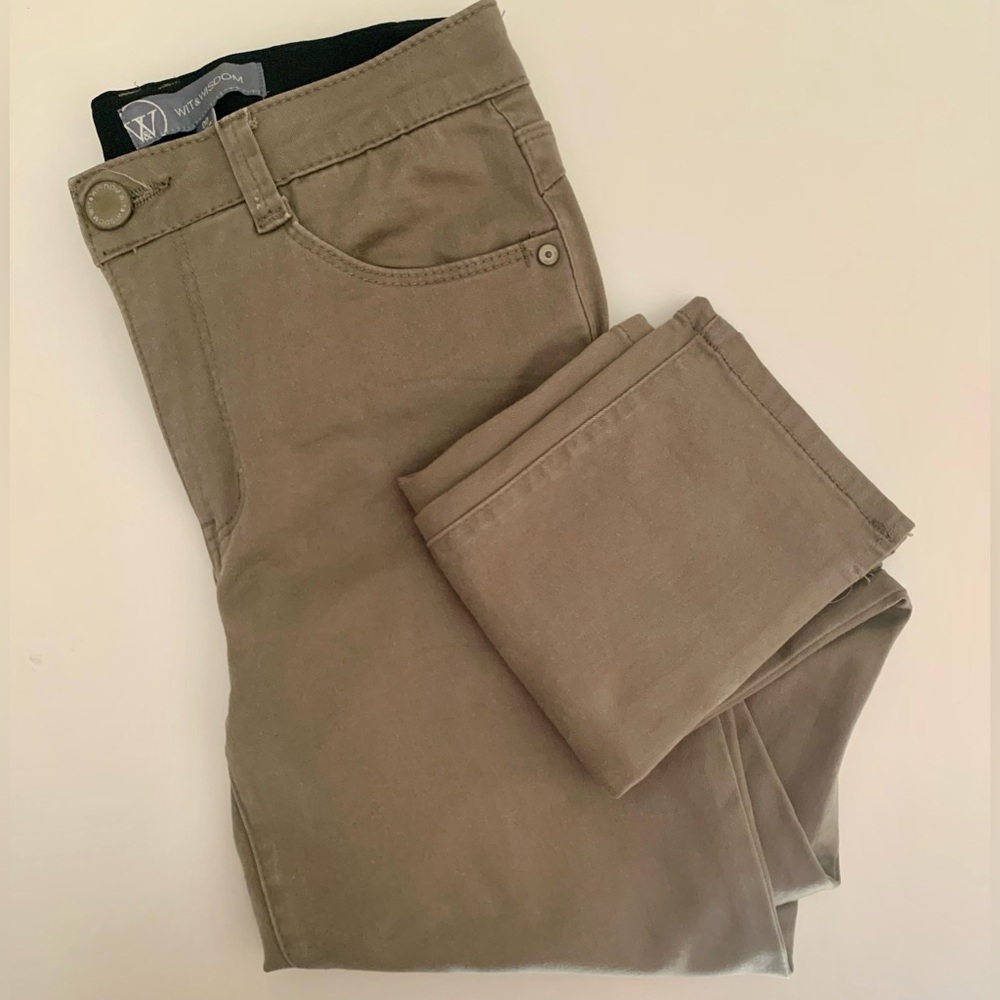 Wit & Wisdom High Waist Ankle Skinny Pants - Picture 3 of 9